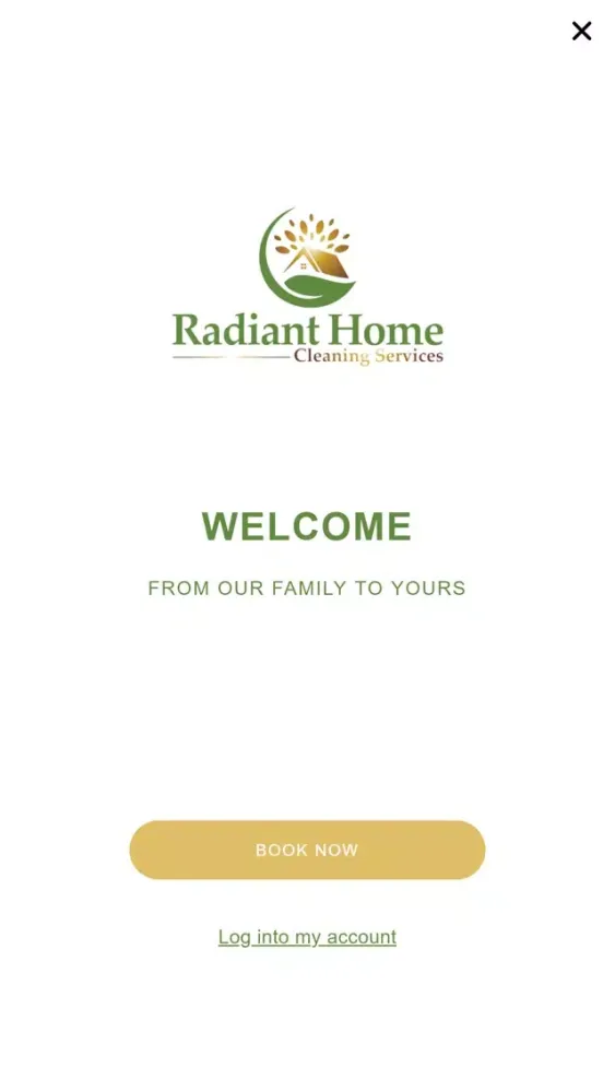 Capturas de pantalla de Radiant Home Cleaning