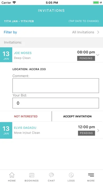 Ảnh chụp màn hình của Swept Cleaning