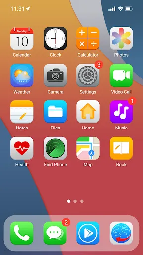 Phone 15 Launcher, OS 17 Ekran Görüntüleri