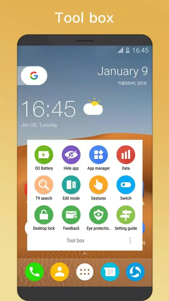 Zrzuty ekranu OO Launcher