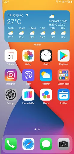 Скриншоты OS14 Launcher, App Lib, i OS14