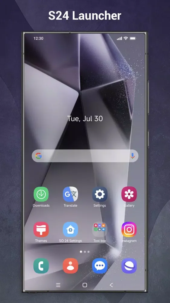 Capturas de pantalla de SO S24 Launcher for Galaxy S