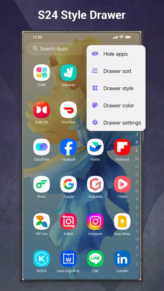 Capturas de pantalla de SO S24 Launcher for Galaxy S