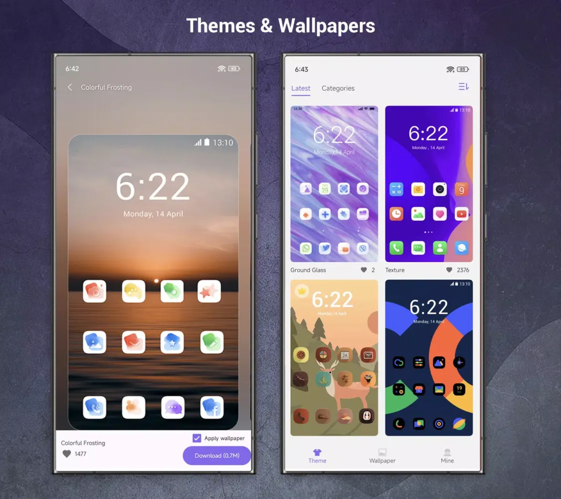 Capturas de pantalla de SO S24 Launcher for Galaxy S