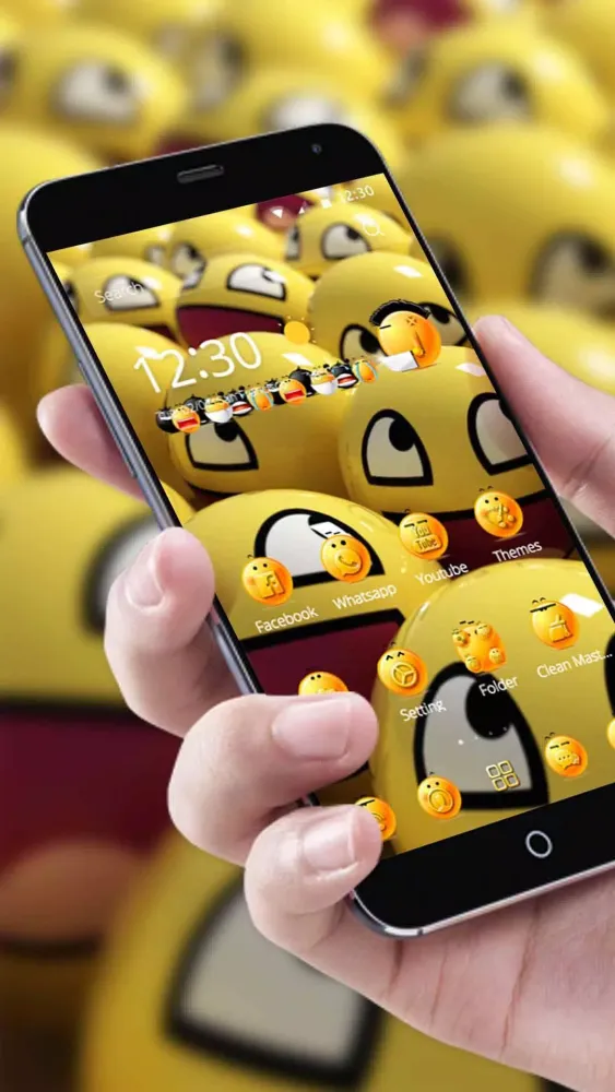 Smile Theme سکرین شاٹس