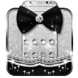 Shiny Black Bow Theme