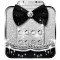 Shiny Black Bow Theme