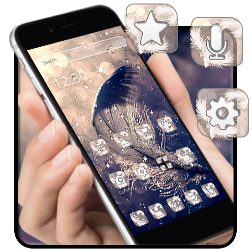 Water Drop Feather Theme icon