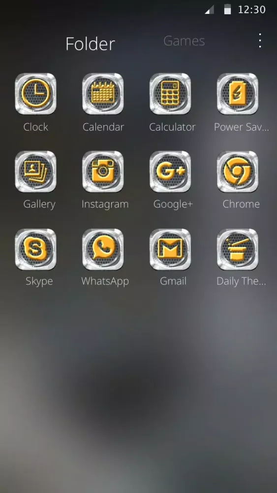 Cool Gun Bullet Launcher Theme Screenshots