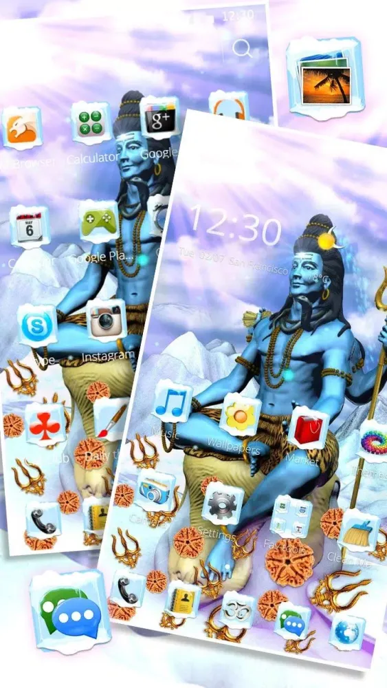 تصاویر Lord Shiva Gravity Launcher Theme