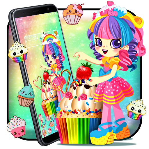 Sweet Cupcake Delightful Girl Gravity Theme Sweet Cupcake Delightful Girl Gravity Theme