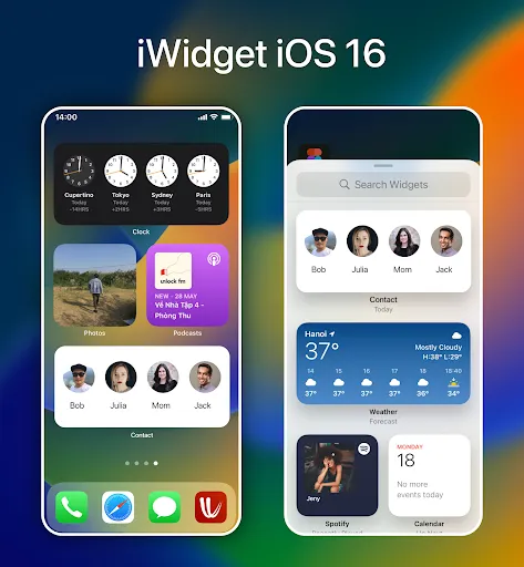Captures d'écran de Launcher OS17 - iLauncher