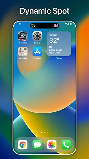 Captures d'écran de Launcher OS17 - iLauncher