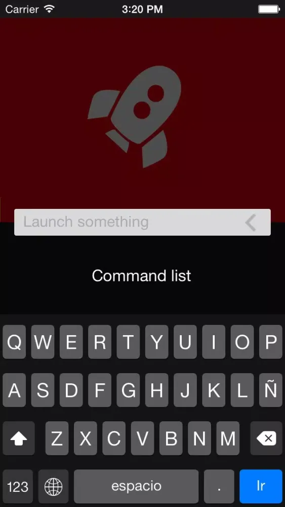 Screenshot di Launchit