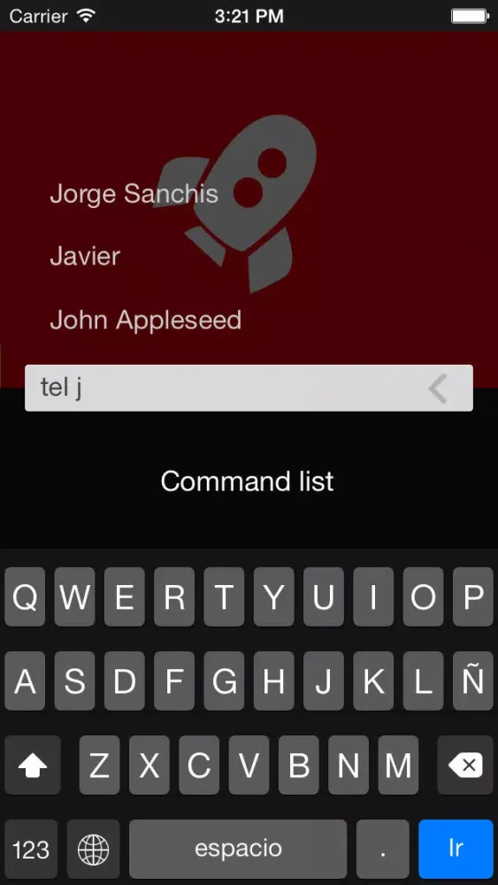 Screenshot di Launchit