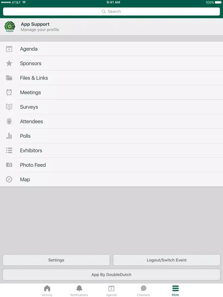 Merian Global Investors Events iPad  Screenshots