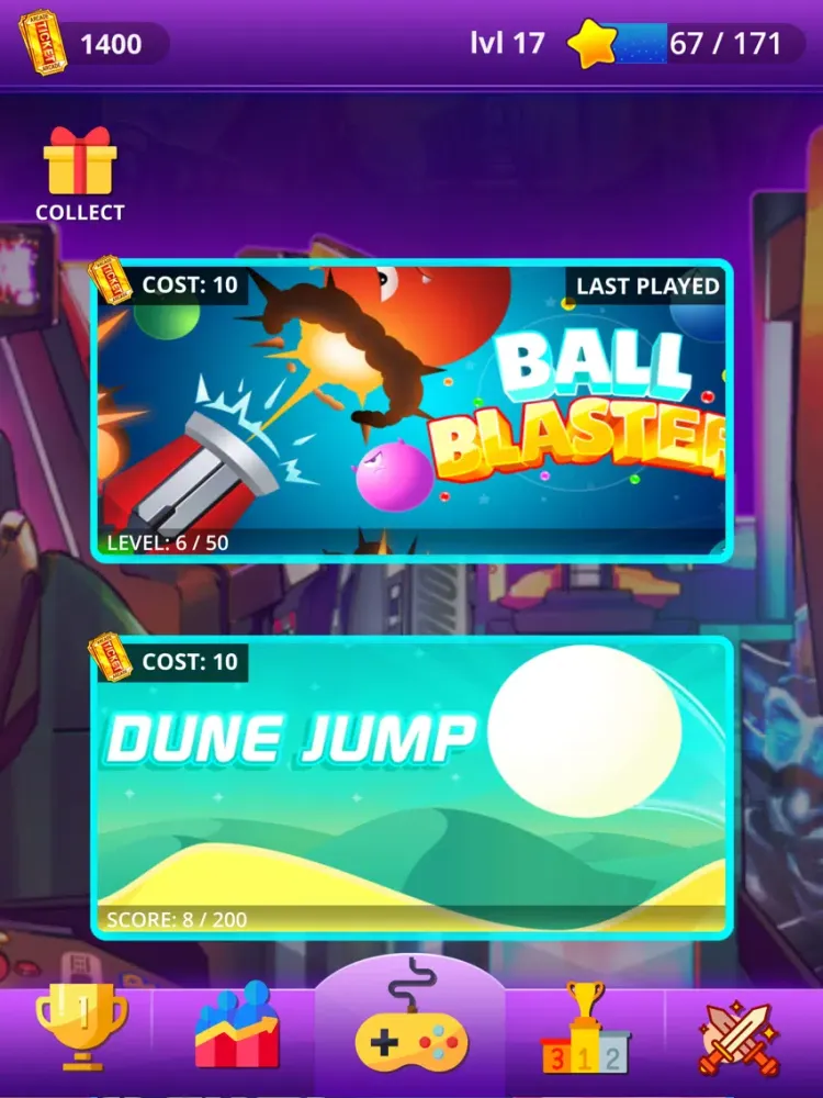 تصاویر Arcade Stars iPad 