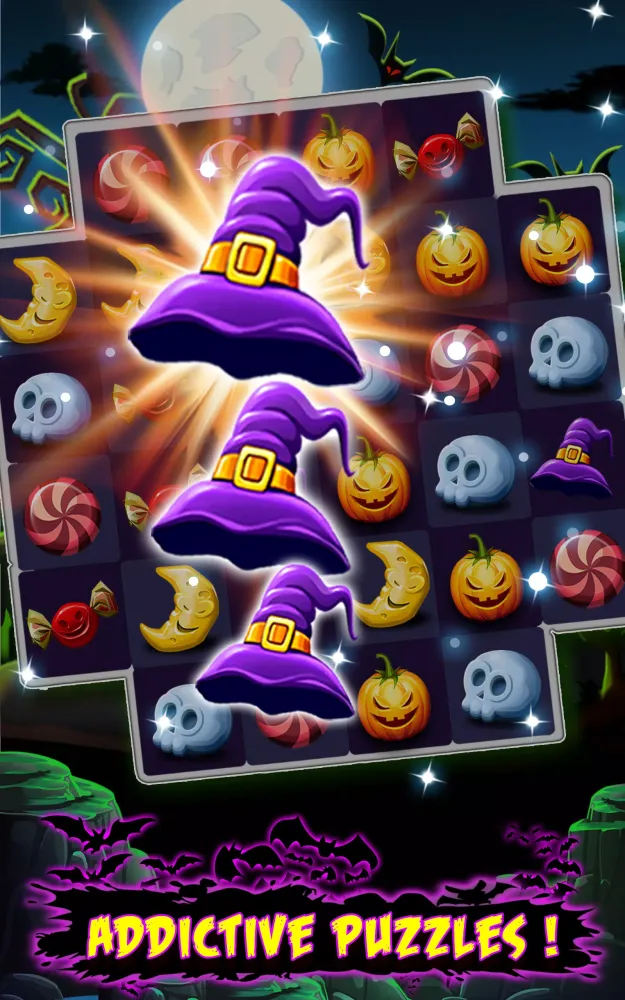 Witch Connect - Halloween game Screenshots