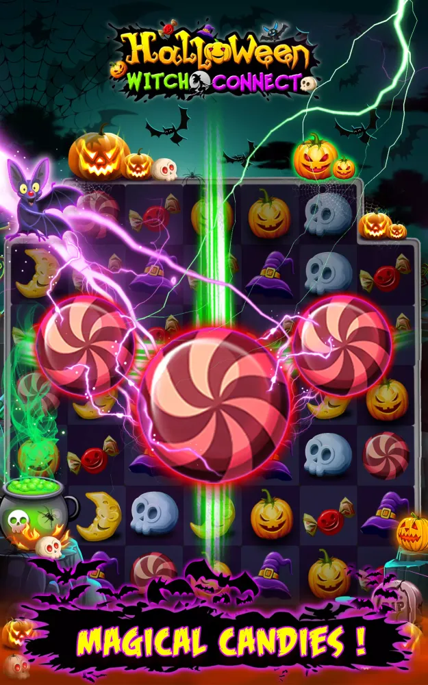 Witch Connect - Halloween game Screenshots