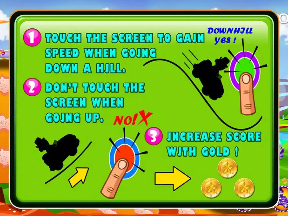 Sugar Cart Free - Top Sweets Race Game iPad 应用截图