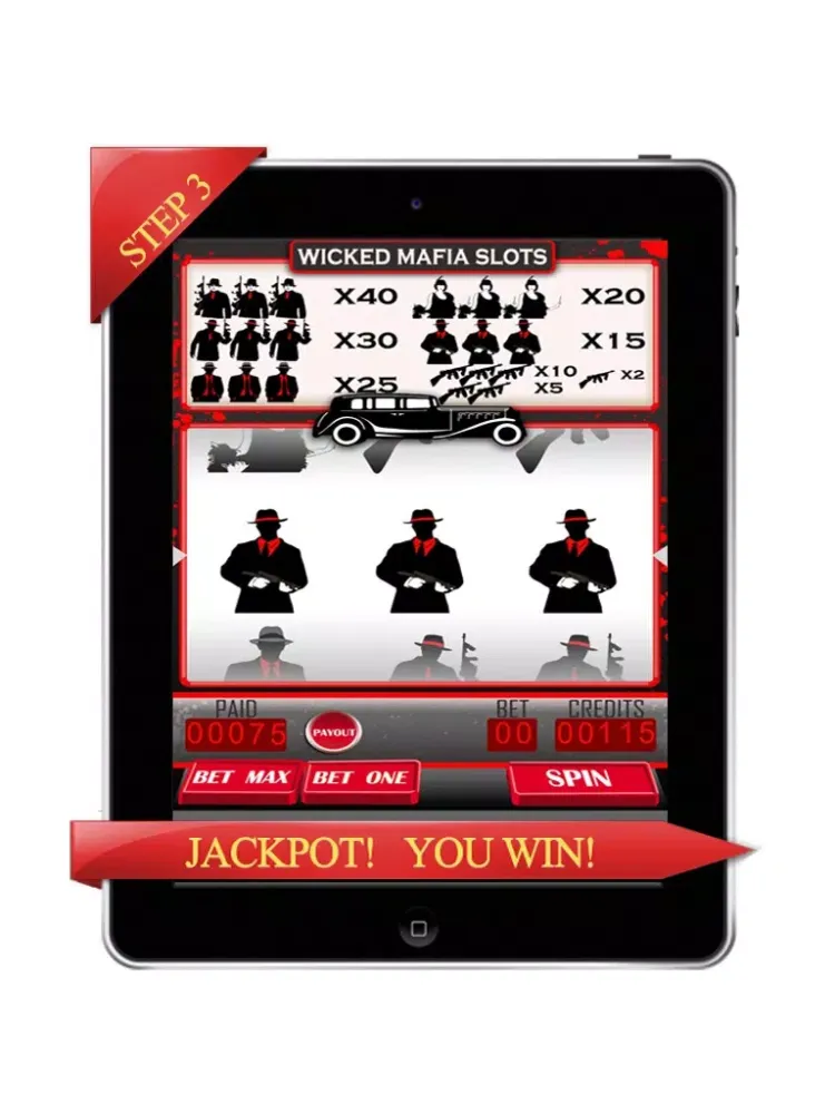صور Wicked Mafia Mob Mania - Real Casino Slot Machine Experience iPad 