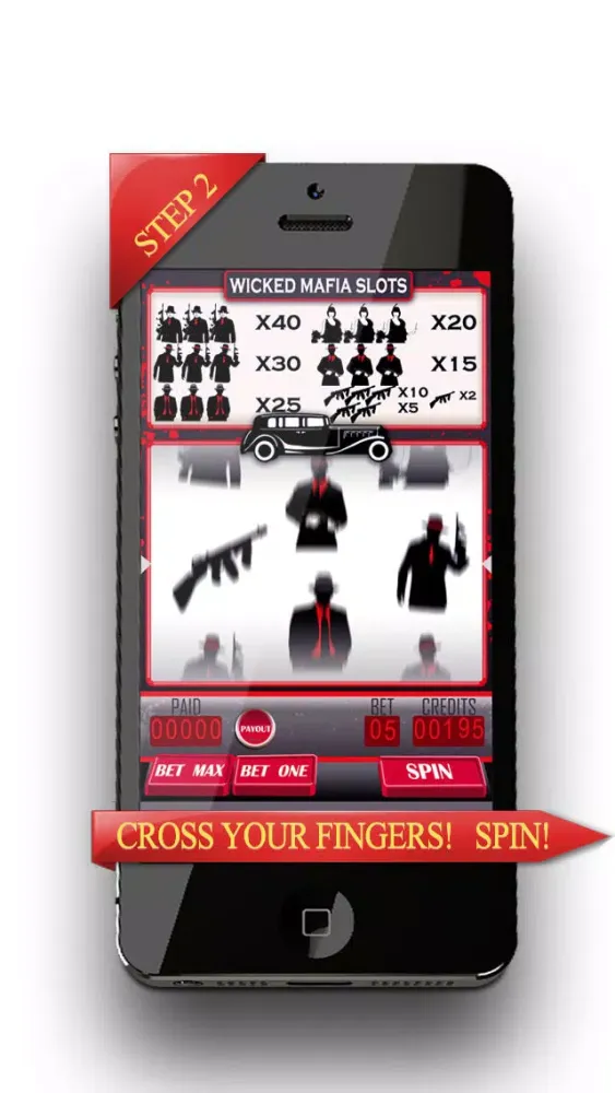 صور Wicked Mafia Mob Mania - Real Casino Slot Machine Experience