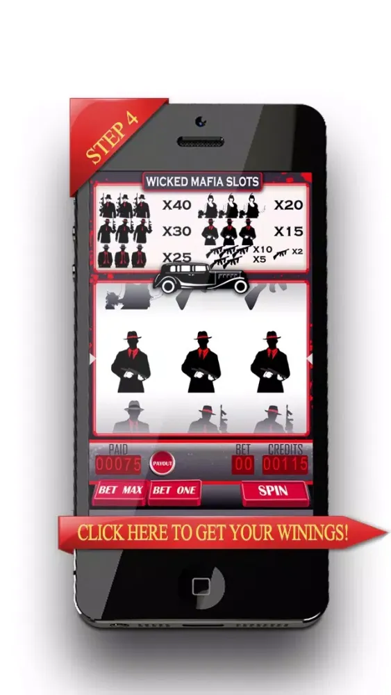 صور Wicked Mafia Mob Mania - Real Casino Slot Machine Experience