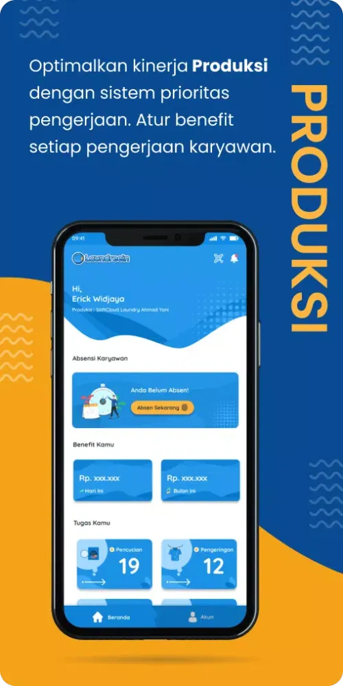 Laundreein - Kasir Laundry Screenshots