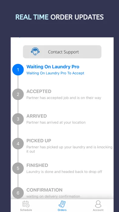 Tangkapan layar Laundry On Demand