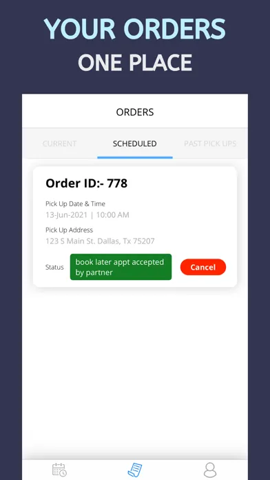 Tangkapan layar Laundry On Demand