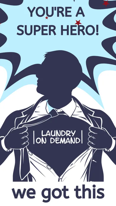 Laundry On Demand Partner Screenshots