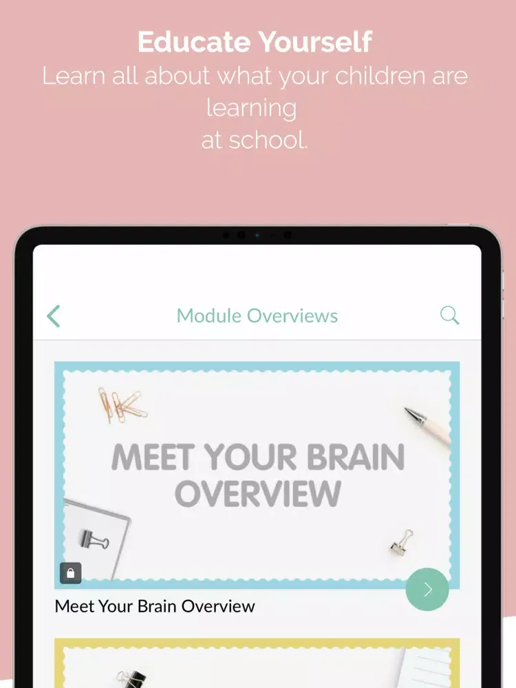 My Happy Mind - Parent iPad  스크린샷