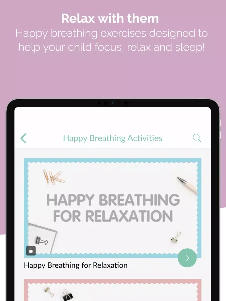 My Happy Mind - Parent iPad  스크린샷