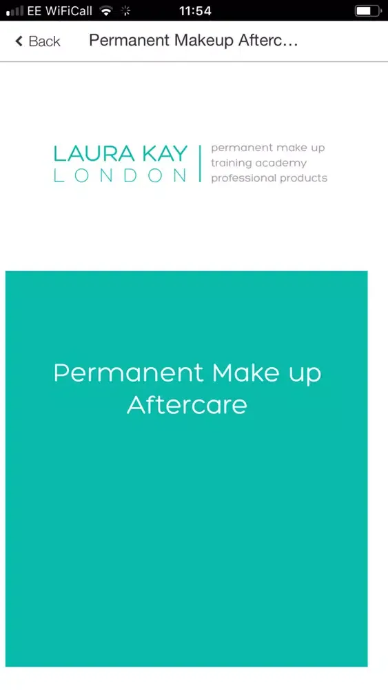 Capturas de pantalla de Laura Kay London App