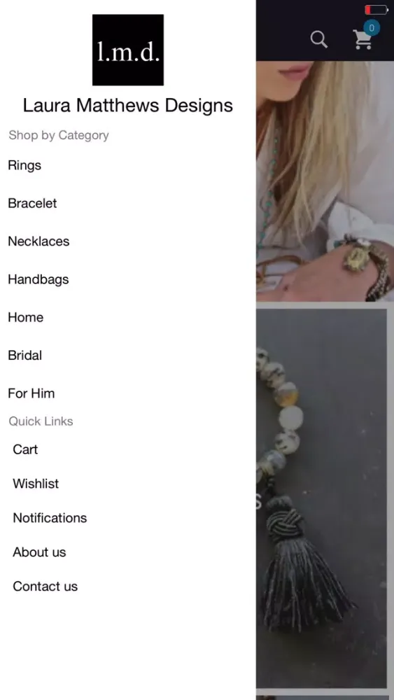 Capturas de pantalla de laura matthews designs
