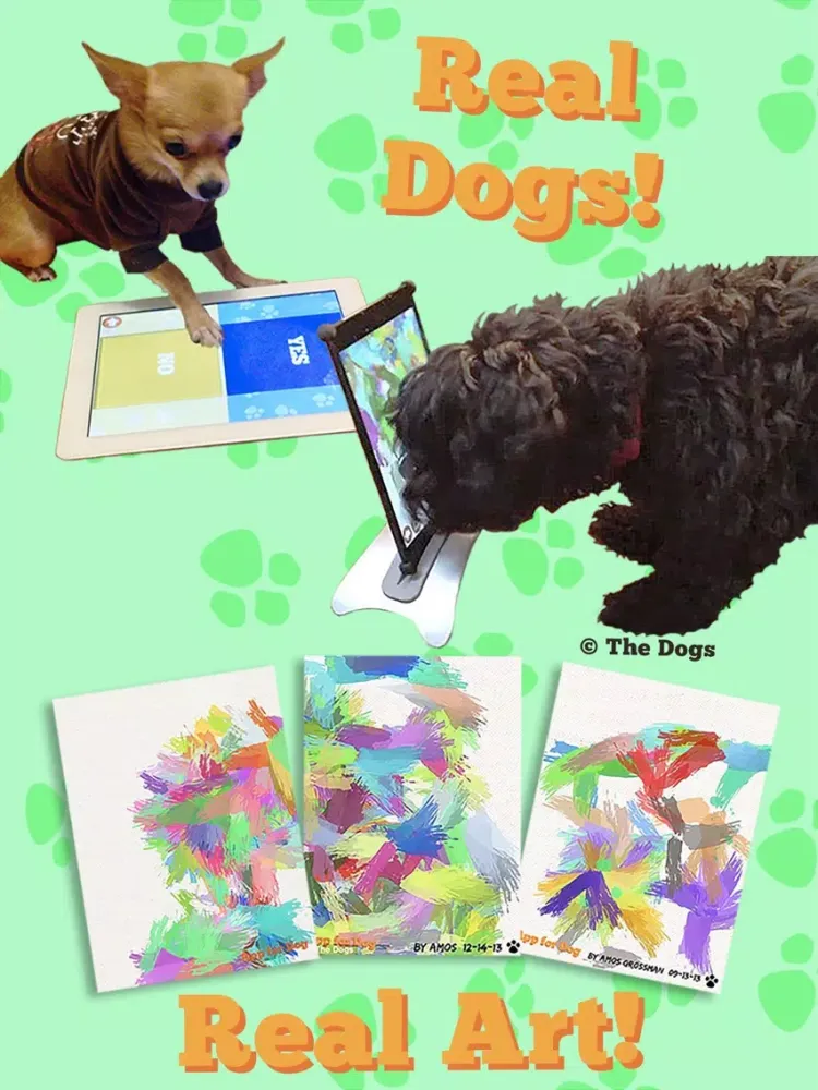 App for Dog - Puppy Painting, Button and Clicker Training Activity Games for Dogs iPad 應用截圖