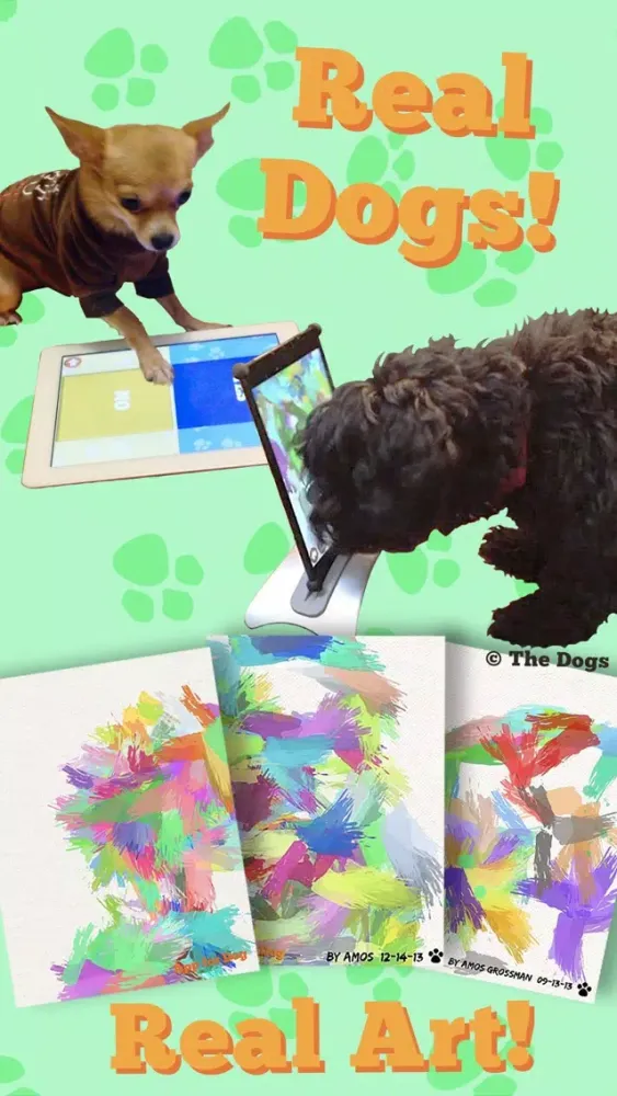 App for Dog - Puppy Painting, Button and Clicker Training Activity Games for Dogs應用截圖