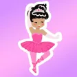 Ballet Stickers- Beautiful Ballerinas!