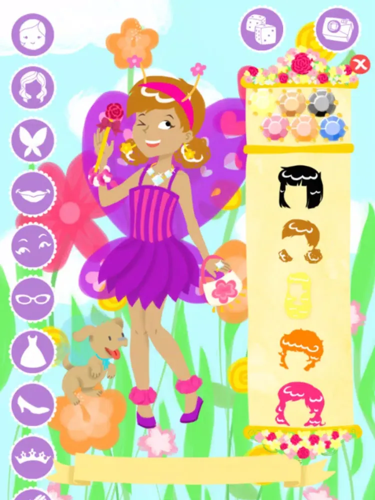 Captures d'écran de Fairy Fashion Show Dress Up Gold iPad 