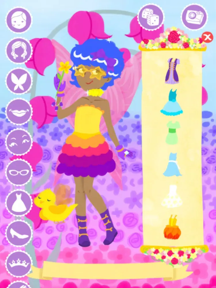 Captures d'écran de Fairy Fashion Show Dress Up Gold iPad 