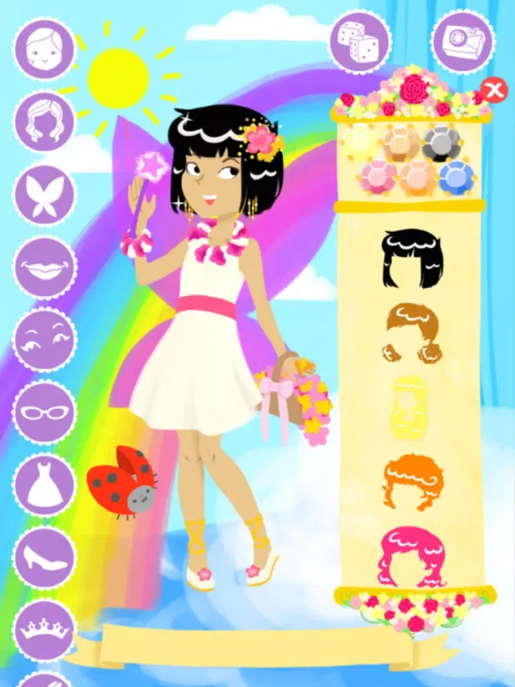Captures d'écran de Fairy Fashion Show Dress Up Gold iPad 