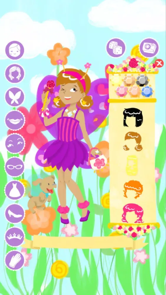 Captures d'écran de Fairy Fashion Show Dress Up Gold