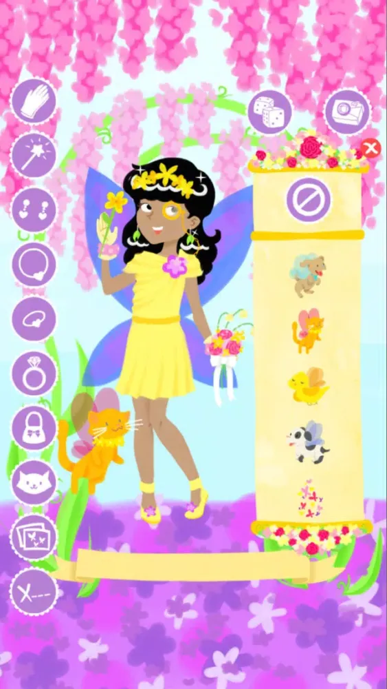 Captures d'écran de Fairy Fashion Show Dress Up Gold