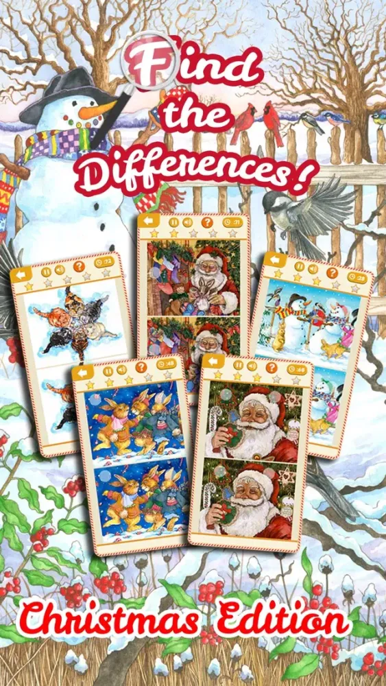 Find the Differences: Christmas Edition سکرین شاٹس