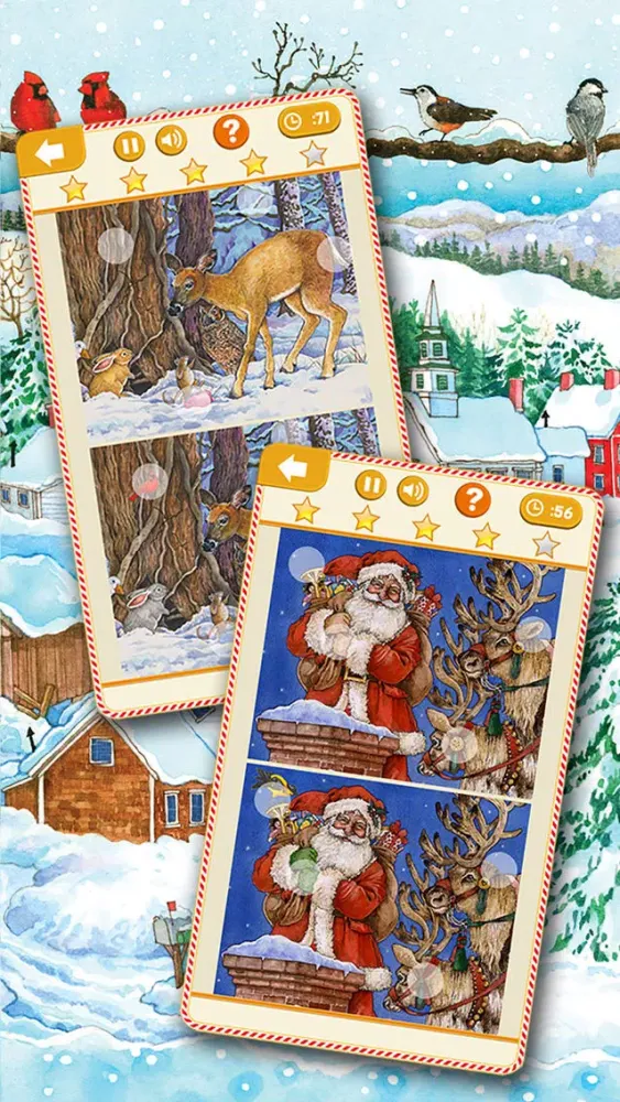 Find the Differences: Christmas Edition سکرین شاٹس