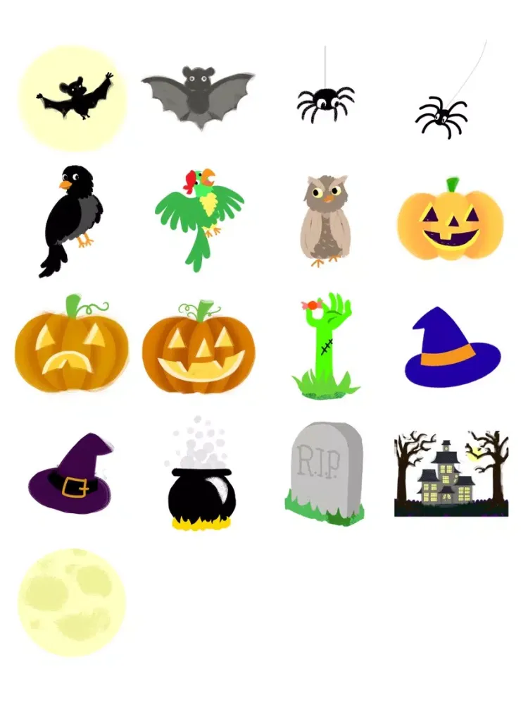 Halloween Sticker Pack- Cute & Scary Fun! iPad  سکرین شاٹس
