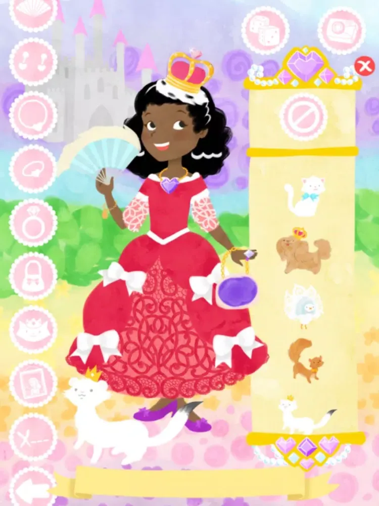 Princess Fashion Show: Gold iPad  স্ক্রিনশট