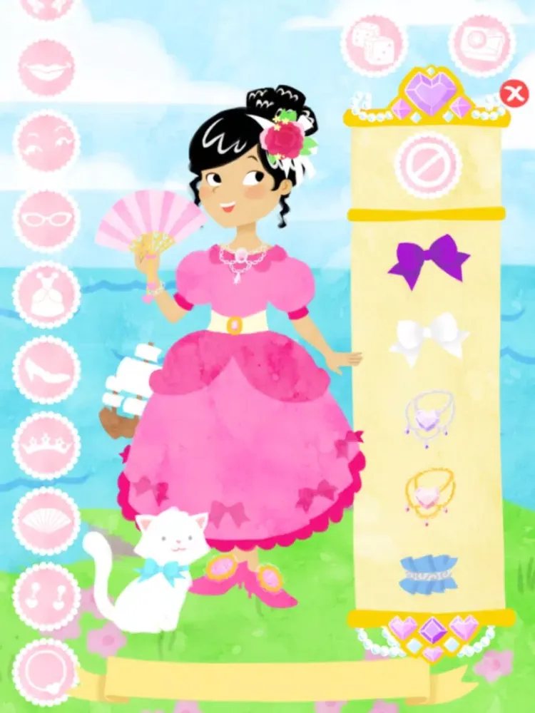 Princess Fashion Show: Gold iPad  স্ক্রিনশট