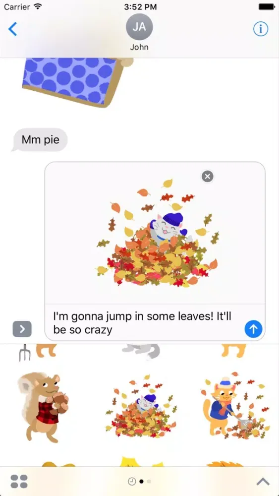 تصاویر Thanksgiving Stickers- Turkey Time!