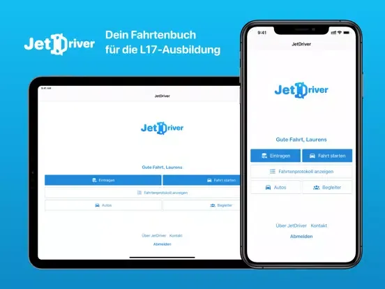 Captures d'écran de JetDriver - Dein Fahrtenbuch iPad 